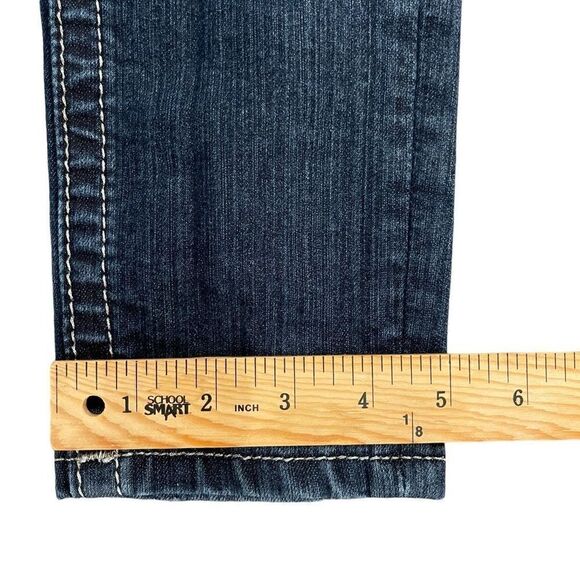 Miss Me Women's Denim Jeans Signature Skinny Sequin Beaded Pockets JP70805 Sz 26 - Picture 9 of 11